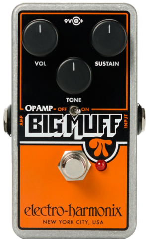 Electro-Harmonix Op-Amp Big Muff Pi Distortion/Sustainer Pedal